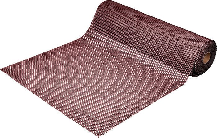 Ковровая дорожка Vortex Шашки 90x1000 24073 (коричневый)