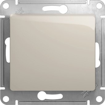 Выключатель Systeme Electric Glossa GSL000961 (молочный)