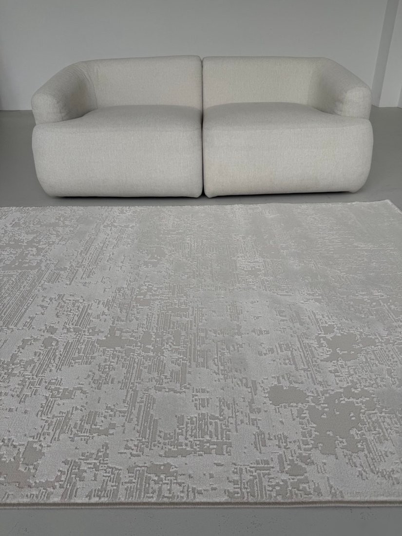 Ковер для жилой комнаты LAXMI Comfort 102 прямоугольник (1x2, Cream/Cream)