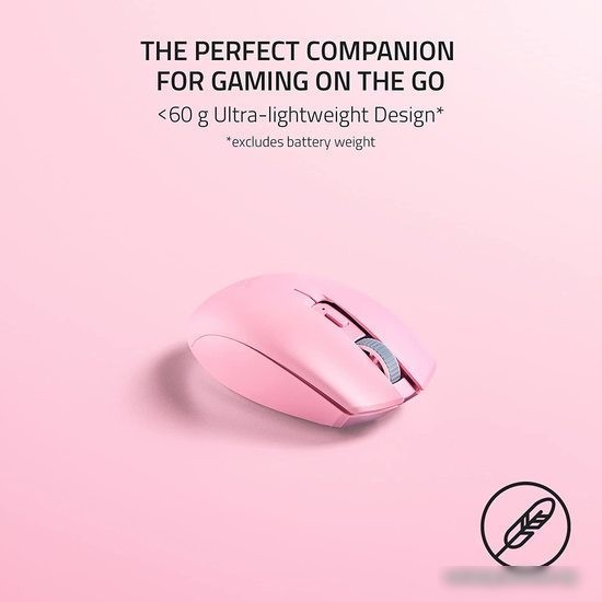 Игровая мышь Razer Orochi V2 Quartz Pink
