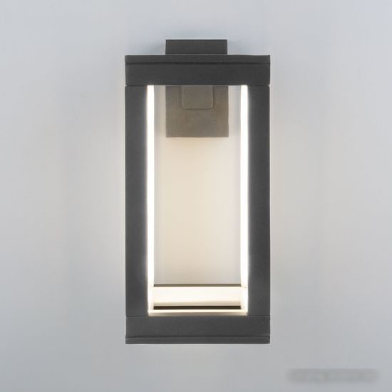 Уличный настенный светильник Elektrostandard Techno Led 1527 (серый)