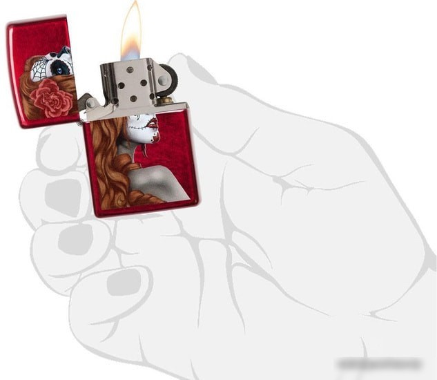 Зажигалка Zippo Day of the Dead: Girl 28830