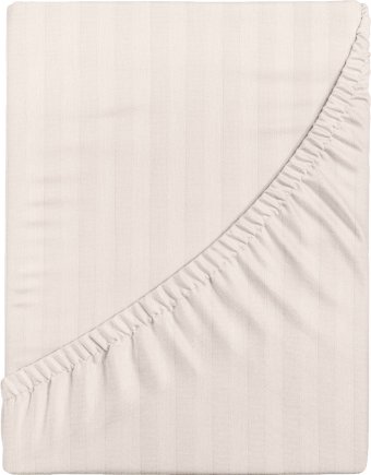 Постельное белье Verossa Stripe на резинке 180x200x20 925746 (Antique White)