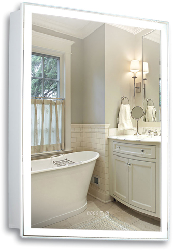 Silver Mirrors Шкаф с зеркалом Киотo 53.5х75 LED-00002356