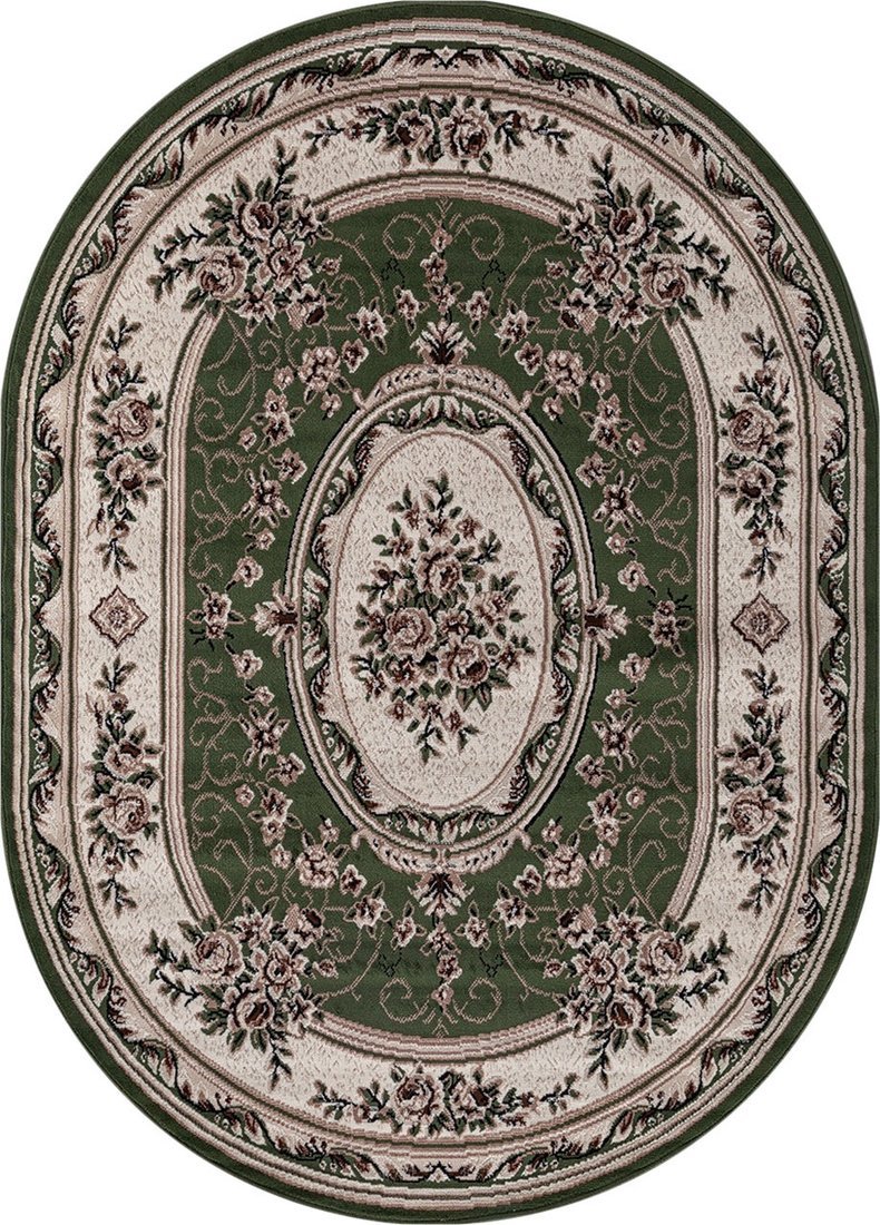 Ковер для жилой комнаты Merinos Gavana 5444-OVAL-GREEN (1.5x3)
