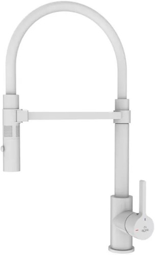 Смеситель Rose R133C (белый)