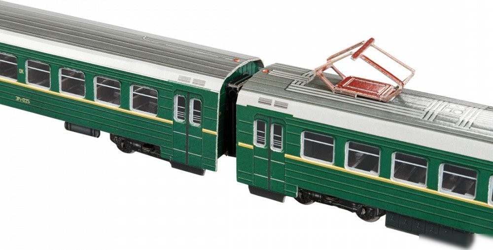 Сборная модель Умная Бумага Электричка ЭР-2 4627081557184