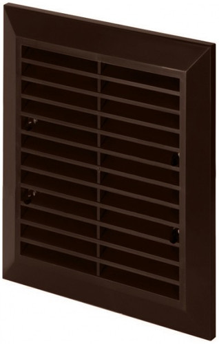 Вентиляционная решетка Awenta Classic T48aBR 14x17 (коричневый)
