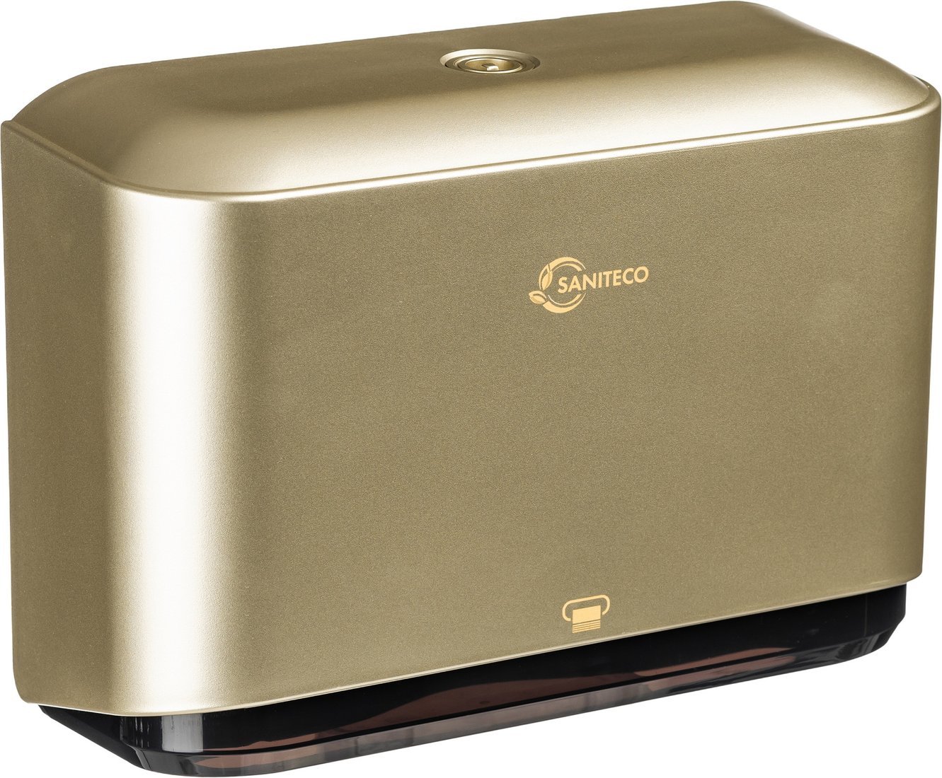 Диспенсер для бумажных полотенец Saniteco M-5859-G (золото)