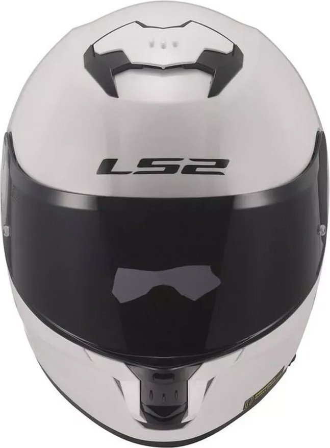 Мотошлем LS2 FF808 Strem II 06 (XL, белый глянцевый)