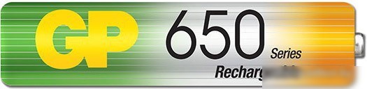 Аккумуляторы GP AAA 650mAh 2 шт. [65AAAHC]