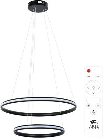 Подвесная люстра Arte Lamp Meridiana A2198SP-2BK