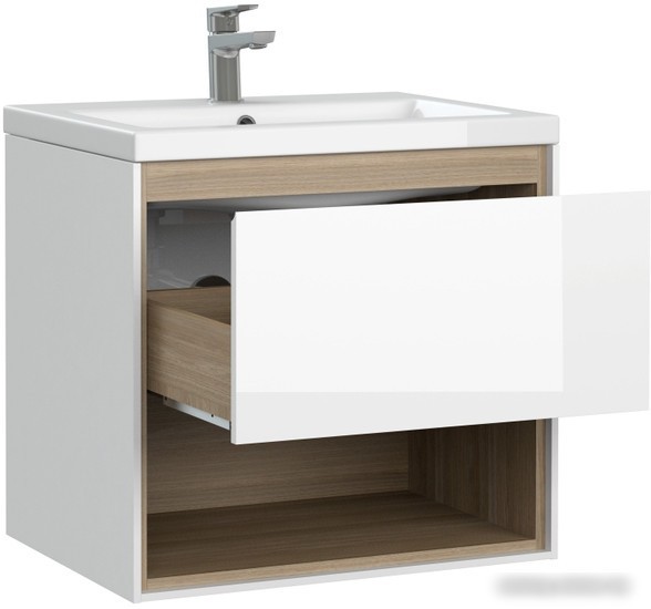 Cersanit Тумба с умывальником Louna 60 + Como 60
