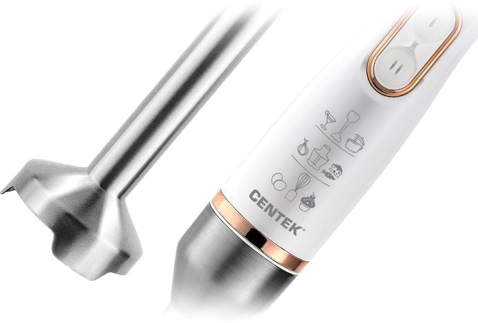 Погружной блендер CENTEK CT-1347 (белый)