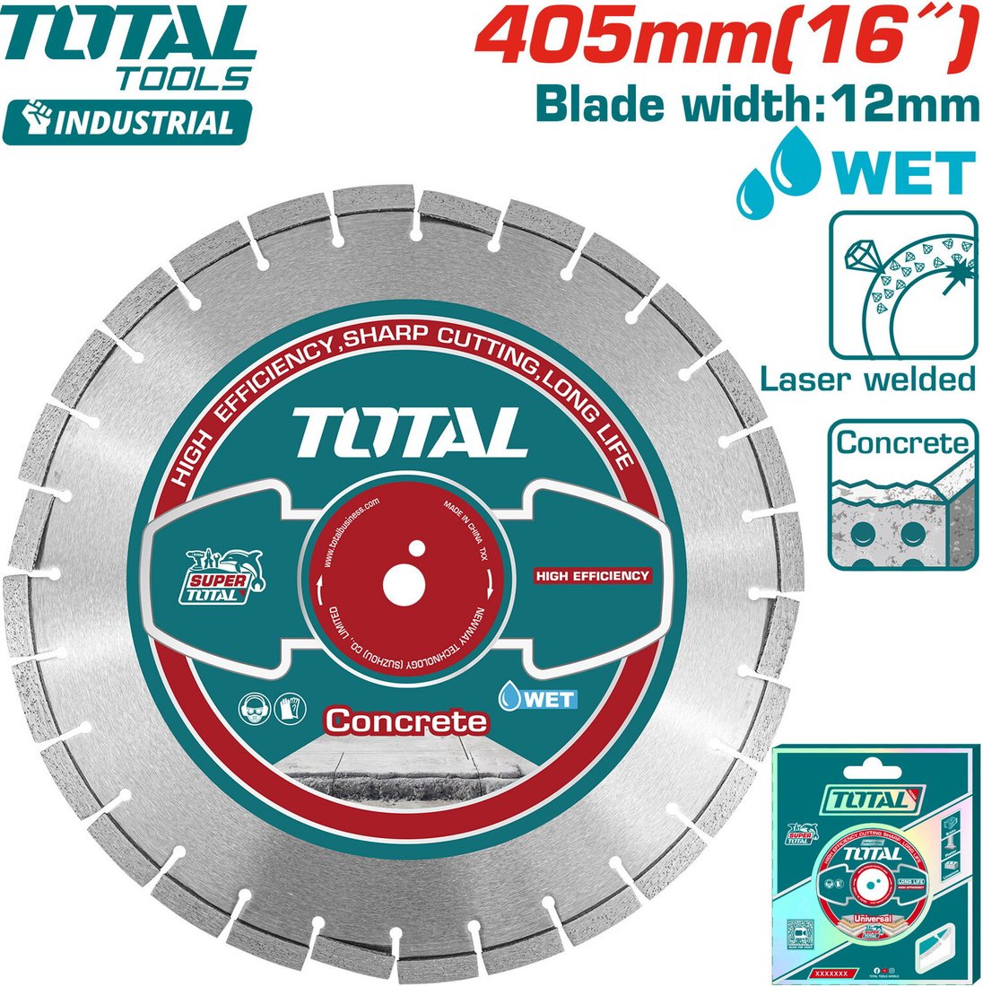 Отрезной диск алмазный Total TAC2144053 Отрезной диск алмазный Total TAC2144053