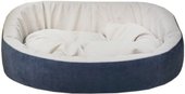 Лежак Homepet №2 82855 (49x43x17см, серый/белый)