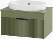 Brevita Тумба под умывальник Enfida 70 ENF-06070-0841Я (зеленый матовый)