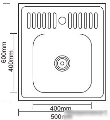 Кухонная мойка Ledeme L75060