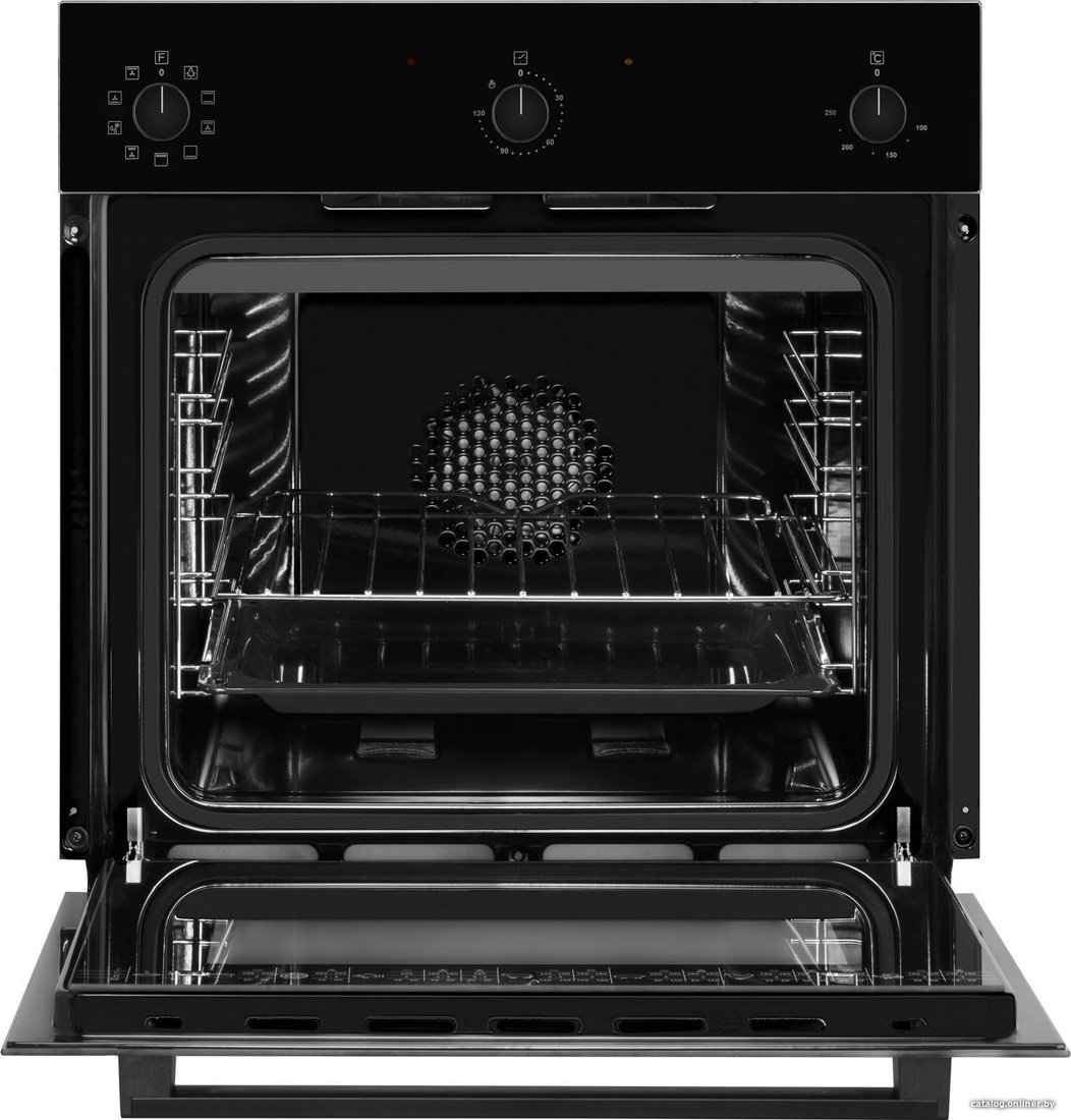 Электрический духовой шкаф Weissgauff EOV 206 SB Black Edition