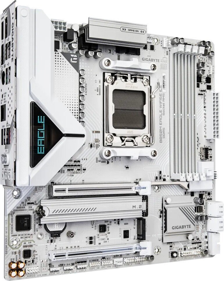 Материнская плата Gigabyte B850M Eagle WiFi6E Ice
