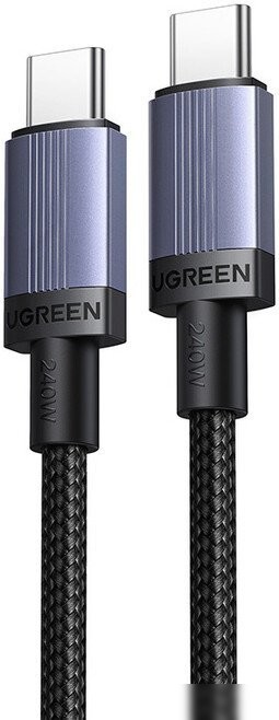 Кабель Ugreen L532 65909 USB Type-C - USB Type-C 240W (3 м, черный)