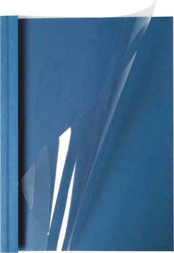 Пластиковая обложка для переплета OPUS C-Bind Soft Clear 299x214 мм A 10мм X1SCAGRA10 (10 шт, синий)