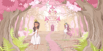 Виниловые обои Citydecor Princess 2 300x150