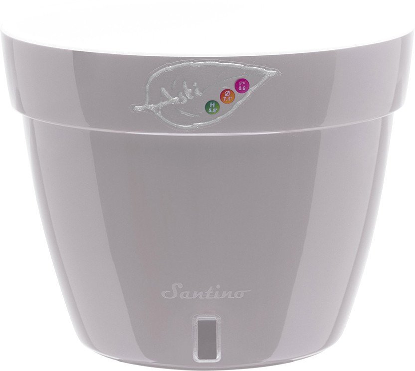 Вазон Santino Asti AST60GRY/WHT (серый/белый)