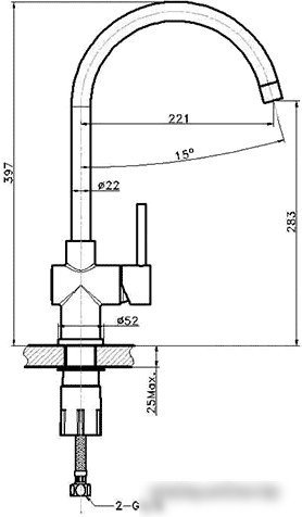 Смеситель IDDIS Kitchen K05STJ0i05