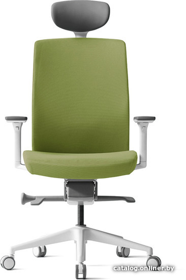 Кресло Bestuhl J2 White Pl с подголовником (зеленый)