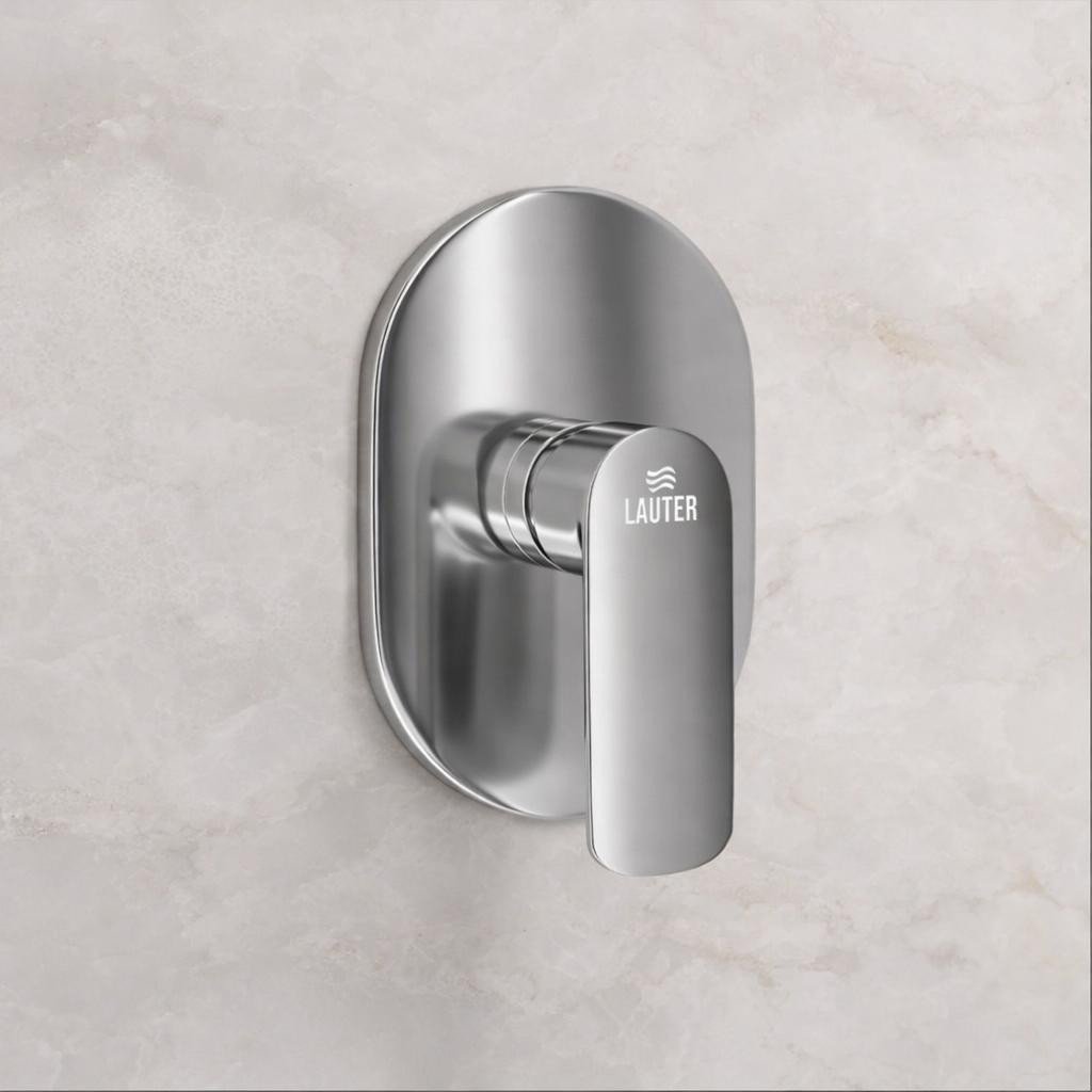 Смеситель Lauter Hidden 21СК157С-521-1 с лейкой Relexa Fleur 21S00126