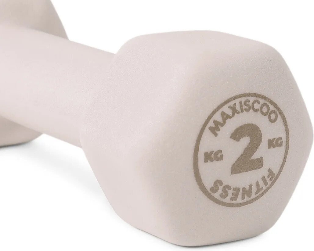 Гантель Maxiscoo MSF-LU-251201-2-BG 2кг (бежевый)