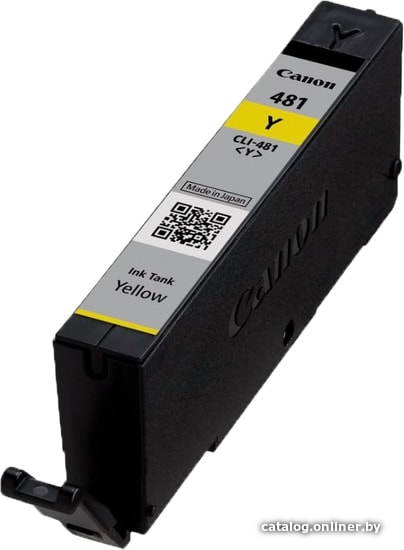 Картридж Canon CLI-481 Y