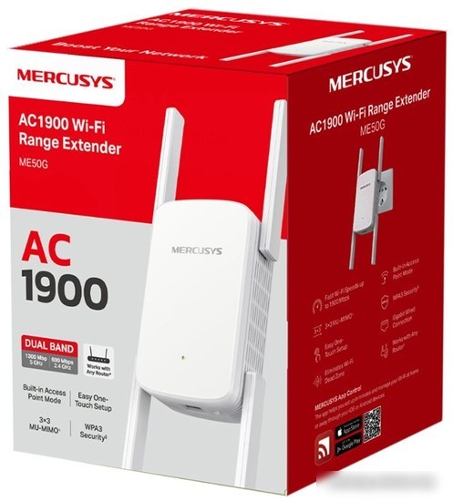 Усилитель Wi-Fi Mercusys ME50G