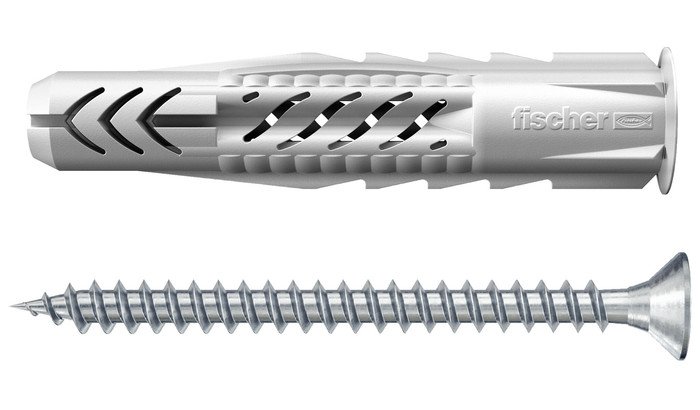 Дюбель универсальный Fischer UX 5X30 R S K NV 503808 (10 шт)