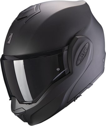 Мотошлем Scorpion Exo Exo-Tech Evo Solid (р. S, черный матовый)