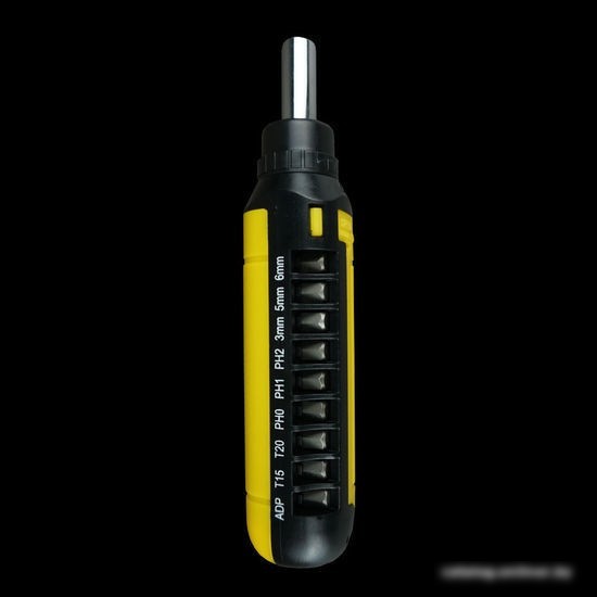 Набор отвертка с битами и головками Berger BG1073 (15 предметов)