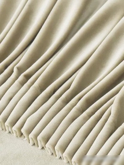 Штора Soft Lines Бархат 9138-E4 2.7x2.6 м (молочный, 2 шт)