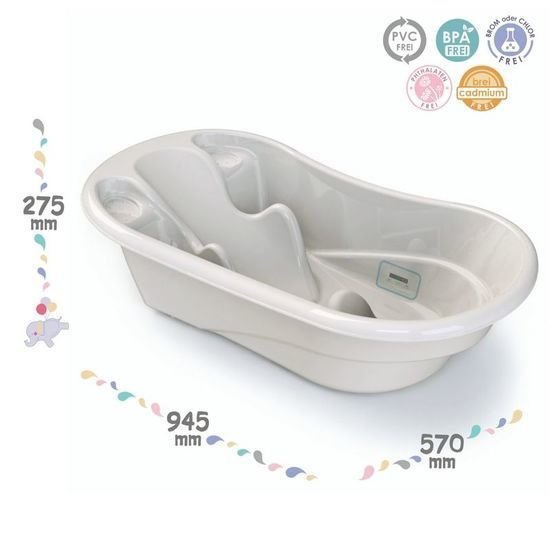 Ванночка для купания Kidwick Лайнер KW230406 (серый)