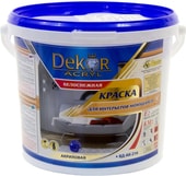 Краска Dekor ВД-АК-216 для интерьеров моющаяся (белоснежный, 7 кг)