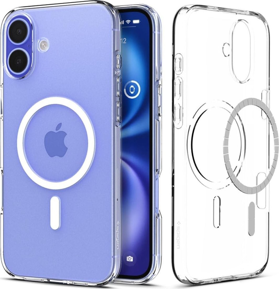 Чехол для телефона Spigen Liquid Crystal Mag Magsafe для iPhone 16 Clear
