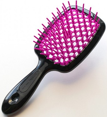 Щетка Janeke Superbrush Small 71SP234FUX (черный/фиолетовый)