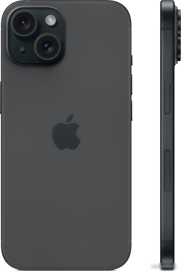 Телефон Apple iPhone 15 128GB (черный)