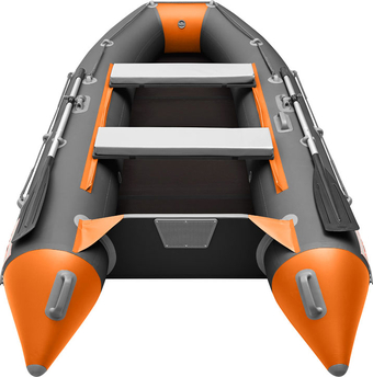 Моторно-гребная лодка Roger Boat Hunter 3000 (без киля, графит/оранжевый)