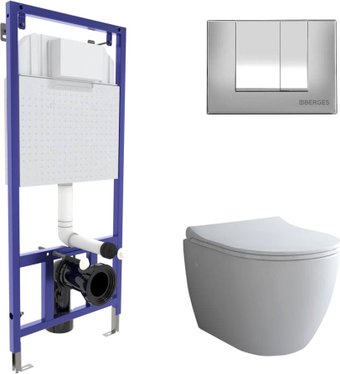 Унитаз подвесной Berges Wasserhaus Novum 043267