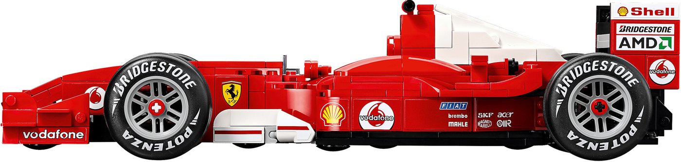 Конструктор LEGO Icons 11375 Ferrari F2004 & Michael Schumacher