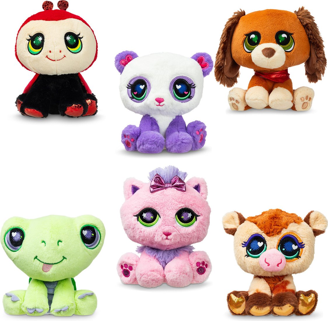 Классическая игрушка Hasbro Littlest Pet Shop Плюш Сиреневая панда 00671_LPS