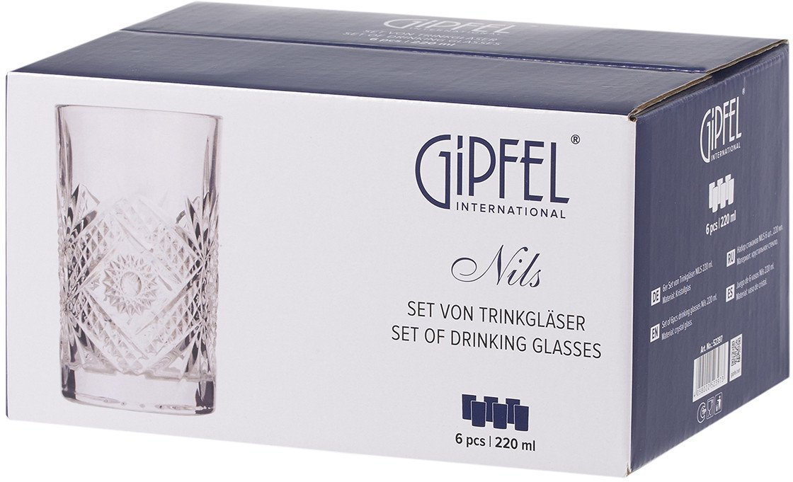 Набор бокалов для вина Gipfel Nils 52397 (6 шт)
