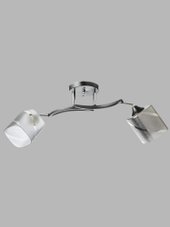 Спот Aitin Pro НПБ 02-2х60-101 6039/2 (черный/хром)