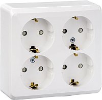 Розетка Systeme Electric Этюд PA16-208B